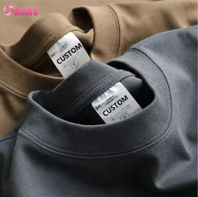 Más tamaño camiseta de mujer de mujer para simple granel diseñador unisex algodón orgánico en relieve camiseta