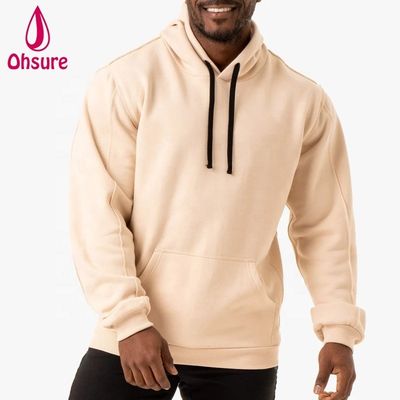 Sudaderas con capucha deportivas al por mayor para hombre, personalizadas, para fitness, sudaderas con capucha de forro polar de gran tamaño para gimnasio, transpirables, estampadas