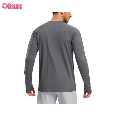 Tejido de algodón de poliéster de nylon espandéx personalizado Personalizar Impresos para hombres Comodidad Camisetas deportivas suaves Camisetas de gran tamaño en blanco