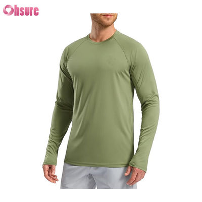 Tejido de algodón de poliéster de nylon espandéx personalizado Personalizar Impresos para hombres Comodidad Camisetas deportivas suaves Camisetas de gran tamaño en blanco