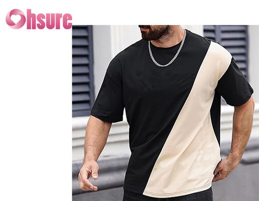 Casual Dersign Moda Tricotado Ejercicio Vestido para hombres Comodidad Tejido T-shirt Impresión