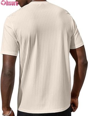 Mujeres Manga corta T-Shirt de base Casual Cuello redondo T-Top con costillas