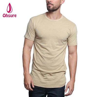Impresión casual patrón de tejido de punto de apoyo muscular de ejercicio ropa para hombres de bambú Tejido de boxeo Impresión de camisetas