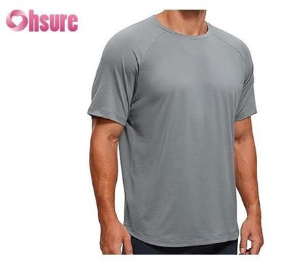 Impresión casual patrón de tejido de punto de apoyo muscular de ejercicio ropa para hombres de bambú Tejido de boxeo Impresión de camisetas