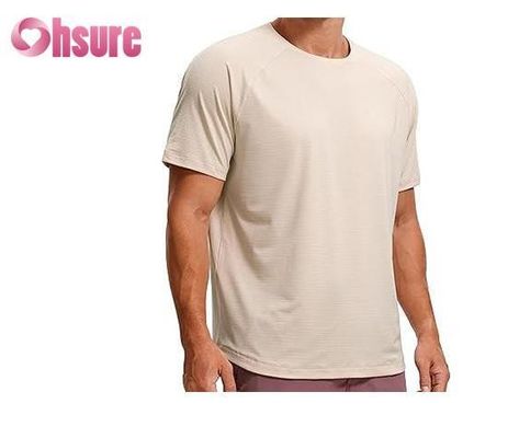 Impresión casual patrón de tejido de punto de apoyo muscular de ejercicio ropa para hombres de bambú Tejido de boxeo Impresión de camisetas