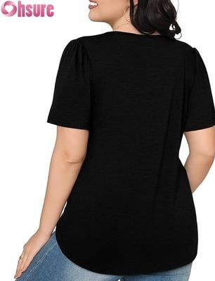 Camiseta de entrenamiento para mujer de algodón de alta calidad al por mayor, ajuste holgado, camisetas en blanco, estilo de moda para hombre
