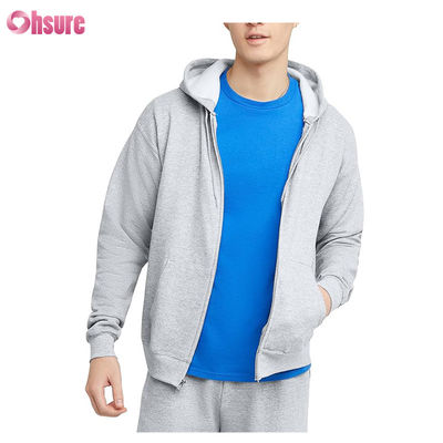 Sudadera con capucha de tela amigable, sudaderas con capucha de algodón de alta calidad, de gran tamaño, delgadas, lisas, para hombre