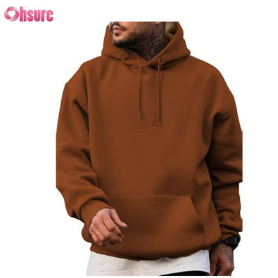 Camisetas con capucha de tela amigable Camisetas con capucha de algodón de alta calidad Pullovers de gran tamaño Slim Camisetas con capucha de hombre