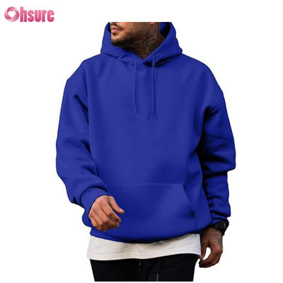 Camisetas con capucha de tela amigable Camisetas con capucha de algodón de alta calidad Pullovers de gran tamaño Slim Camisetas con capucha de hombre