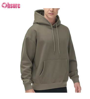 Camisetas con capucha de tela amigable Camisetas con capucha de algodón de alta calidad Pullovers de gran tamaño Slim Camisetas con capucha de hombre