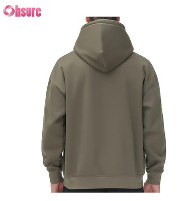 Camisetas con capucha de tela amigable Camisetas con capucha de algodón de alta calidad Pullovers de gran tamaño Slim Camisetas con capucha de hombre