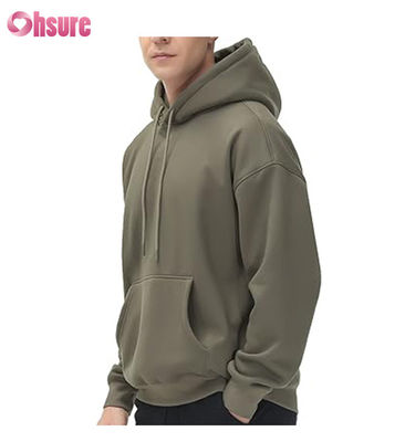 Camisetas con capucha de tela amigable Camisetas con capucha de algodón de alta calidad Pullovers de gran tamaño Slim Camisetas con capucha de hombre