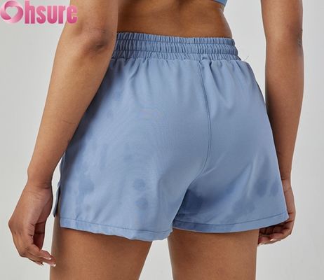 Calzoncillos deportivos para mujeres de cintura alta con secado rápido, respiratorios, de moda, para correr y hacer ejercicio, con bolsillo