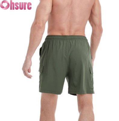 Calzoncillos de trabajo unisex de trabajo pesado - 65% algodón 35% poliéster, diseño de bolsillo múltiple con costura reforzada para trabajo al aire libre