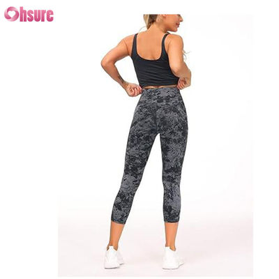 Pantalones de yoga para mujer, cintura alta, con bolsillo, control de abdomen, mallas de gimnasio