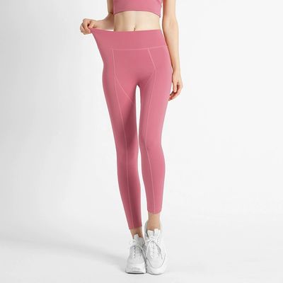 Pantalones de yoga femeninos XXL de cintura alta con malla lateral de bolsillo Impresión de fitness Deportes Pantalones de correr Conjuntos de ejercicios para damas Plus Size