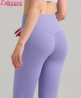 Leggings de yoga de cintura alta para mujer 2025, control de abdomen, elásticos en 4 direcciones, transpirables, ropa de fitness, cintura elástica cómoda