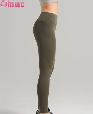 Leggings de yoga de cintura alta para mujer 2025, control de abdomen, elásticos en 4 direcciones, transpirables, ropa de fitness, cintura elástica cómoda