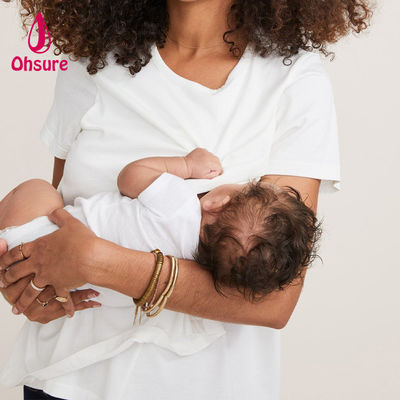 OEM camisetas de maternidad mujeres embarazadas ropa de embarazo manga corta ropa de entrenamiento de maternidad ropa deportiva camisetas y tops 50-100pcs