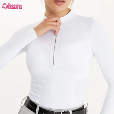 2024 estilo único de la mujer personalizado Impreso al aire libre Equitación Equitación Show Camisa respirable Nueva llegada pantalón