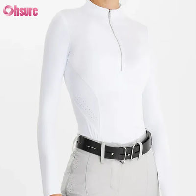 2024 estilo único de la mujer personalizado Impreso al aire libre Equitación Equitación Show Camisa respirable Nueva llegada pantalón