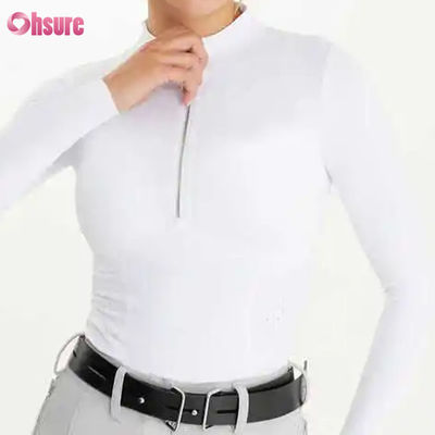 2024 estilo único de la mujer personalizado Impreso al aire libre Equitación Equitación Show Camisa respirable Nueva llegada pantalón