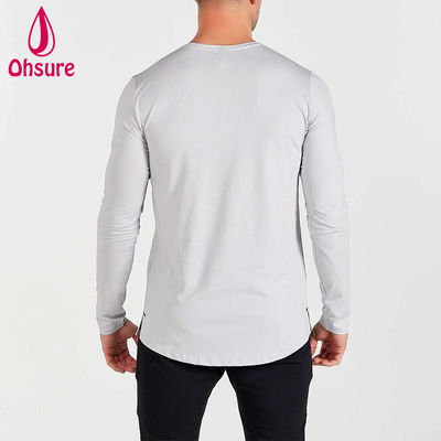 100% de algodón personalizado personalizado impresa hombres camisetas de polo de gran tamaño camisetas de peso pesado en blanco