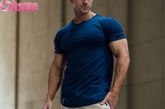 Camiseta deportiva de secado rápido de alto rendimiento para hombres - Gimnasio y entrenamiento al aire libre con ventilación de malla 3D