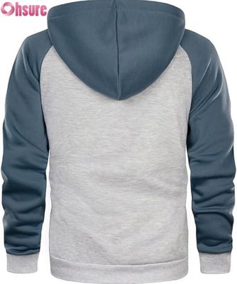 Nueva moda, sudadera con capucha de peso pesado, 80% algodón, 20% poliéster, 380 gsm, cálida, sin cordones, personalizada, de buena calidad, lisa, en blanco, para invierno