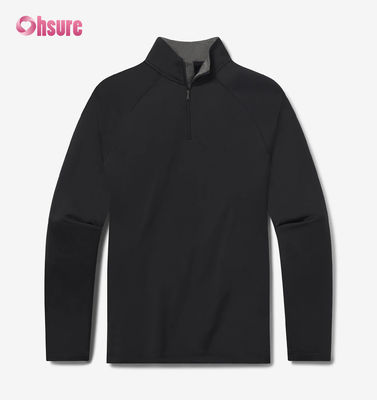 High Quality Custom Embroidery Oversized Men's Crew Neck Sweatshirt 2XL 100% de algodón Francés Terry Cuarto Camiseta con gorra
