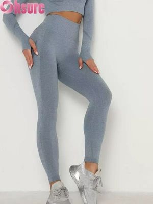Pantalones de yoga de cintura alta para mujer, los más vendidos de 2025 - Elásticos en 4 direcciones, levanta glúteos, absorben la humedad | Mallas de entrenamiento premium