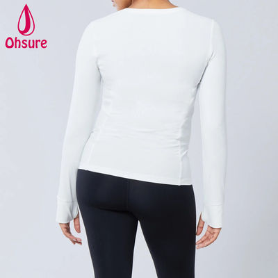 Nueva camiseta de lactancia y embarazo de manga larga para mujer, informal, de punto, ropa de maternidad