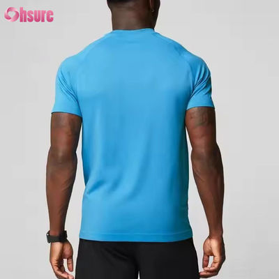 Camiseta de gimnasio para hombres ligera, respirable, muscular y delgada