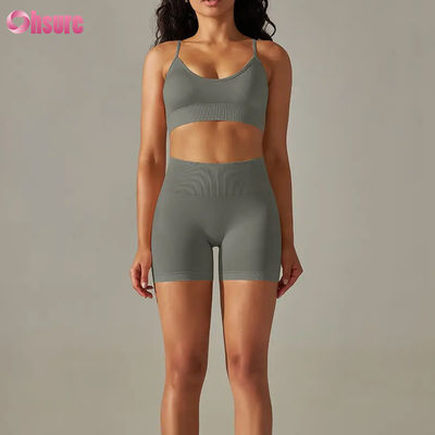Pantalones deportivos de moda de cintura alta para mujer, en oferta, sin costuras, ropa deportiva y de fitness, yoga, leggings de yoga para entrenamiento, sujetador deportivo