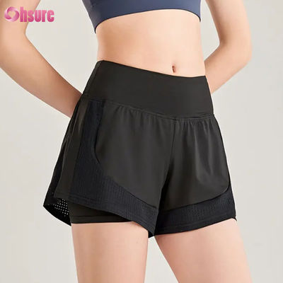 Calzoncillos de entrenamiento sin costura para mujeres Calzoncillos de entrenamiento para deportes respiratorios Calzoncillos de entrenamiento para correr