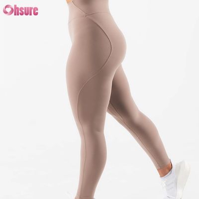 Nuevo diseño calzoncillos deportivos de alta elasticidad cintura alta gimnasio ropa para mujeres ropa 220g