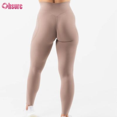 Nuevo diseño calzoncillos deportivos de alta elasticidad cintura alta gimnasio ropa para mujeres ropa 220g