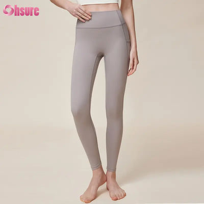 Calzoncillos de yoga secos rápidos de alta calidad para mujeres Nueva moda calzoncillos de gimnasio de patrón sólido para entrenamiento físico