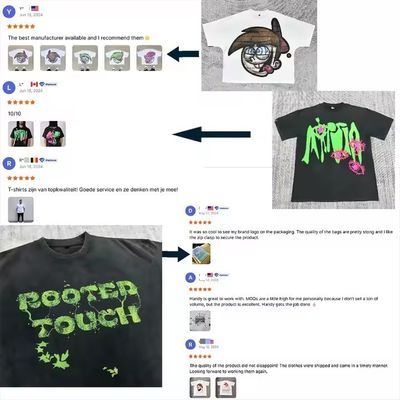 Camiseta pesada con gráfico de hombros caídos de 250-300gsm, lujo en blanco, algodón grueso, estilo urbano, holgada y extragrande, camiseta personalizada para hombre
