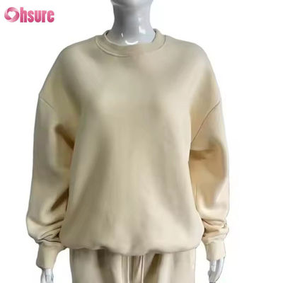 Conjunto de 2 piezas de moda casual de talla grande, sudadera con joggers y pantalones de chándal acampanados de pierna ancha para mujer