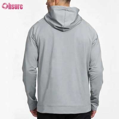 Sudadera con capucha con estampado de hojaldre personalizado al por mayor para hombre, ajuste atlético, sudadera cruzada para invierno