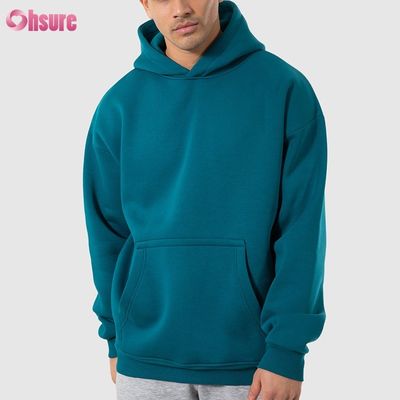 Camisetas con capucha de tela amigable Camisetas con capucha de algodón de alta calidad Pullovers de gran tamaño Slim Hombres simples Camisetas deportivas