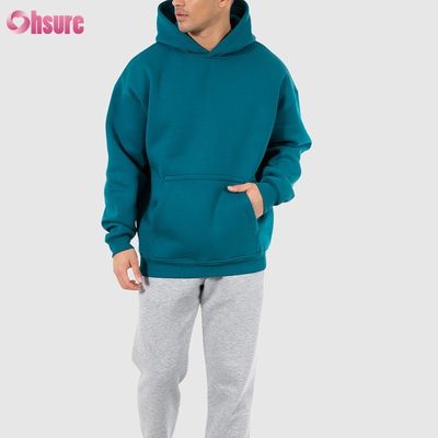 Camisetas con capucha de tela amigable Camisetas con capucha de algodón de alta calidad Pullovers de gran tamaño Slim Hombres simples Camisetas deportivas