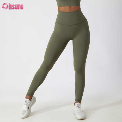 Calzoncillos de ejercicio de cintura alta, levantamiento de glúteos, calzoncillos de yoga desnudos, a prueba de sentadillas, ciclismo al aire libre, pantalones de correr, calzoncillos de ejercicio amigables con la piel.