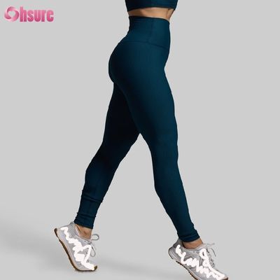 Leggings de entrenamiento de compresión de cintura alta y largo completo para mujer en oferta