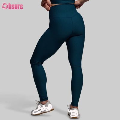 Leggings de entrenamiento de compresión de cintura alta y largo completo para mujer en oferta