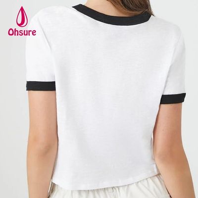 Camiseta deportiva de tejido refrescante con xilitol, camiseta de manga corta de secado rápido para mujer, para gimnasio y running
