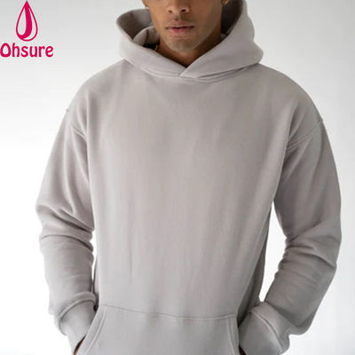 Sudadera con capucha casual de peso pesado, sudadera con capucha de forro polar de alta calidad, sudaderas básicas de color sólido para hombre