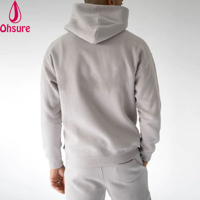 Sudadera con capucha casual de peso pesado, sudadera con capucha de forro polar de alta calidad, sudaderas básicas de color sólido para hombre