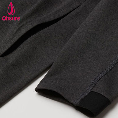 Sudadera con capucha de yoga para hombre, de secado rápido, con forro de malla, capucha envolvente, ajuste regular para entrenamiento en el gimnasio, logotipo personalizado, estampado liso, otoño